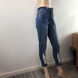LITZ BY UNIQ paperback high rise skinny jeans size:28